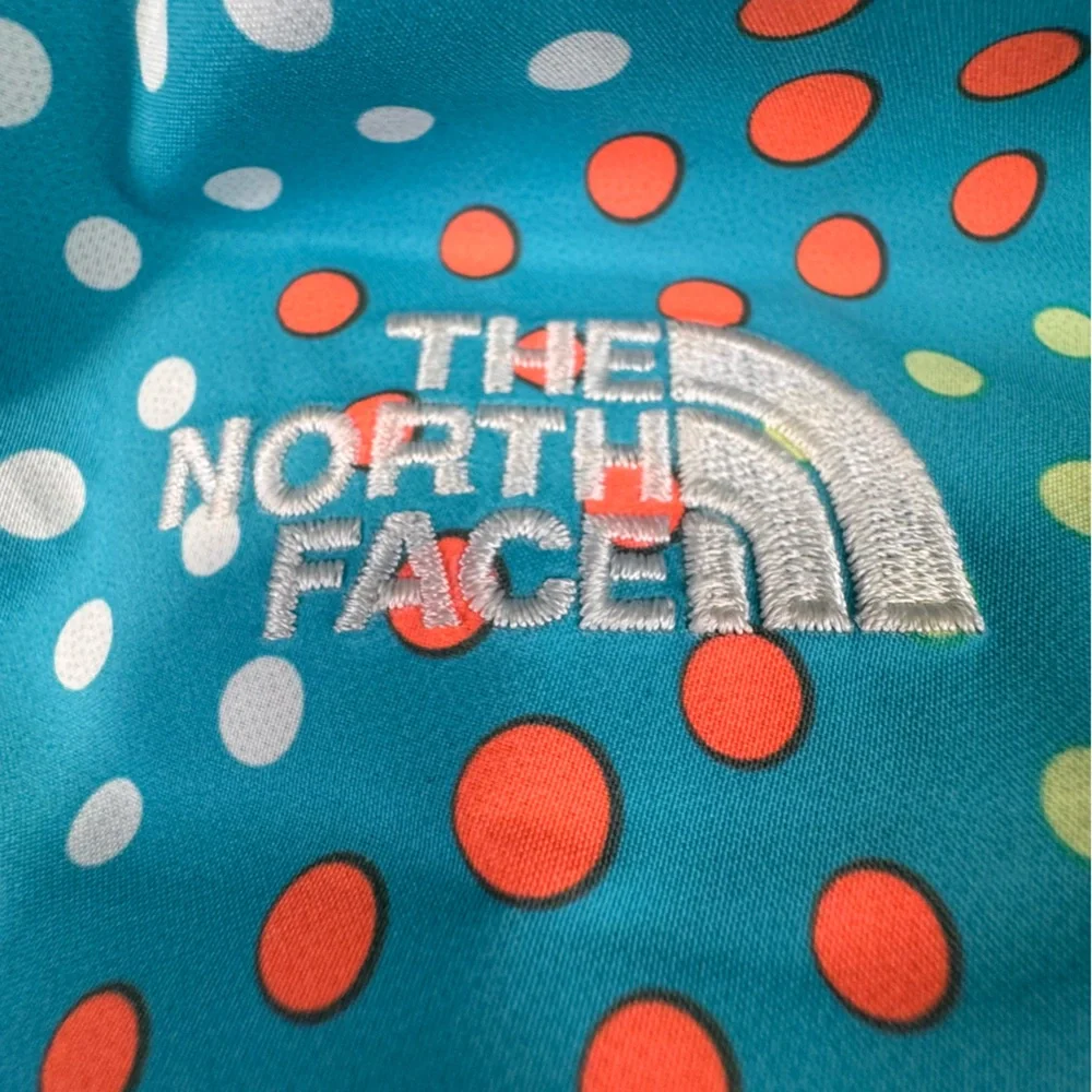 The North Face Ski Jacket Girl Size XL (18) Blue Activewear Snowing Rain Hoodie
